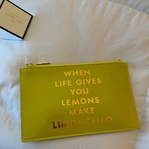 Kate Spade Patent Leather Pouch Clutch